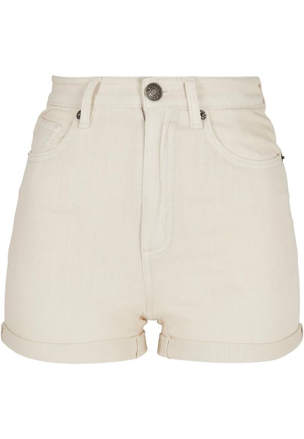 Urban Classics Women's 5-pocket shorts whitesand