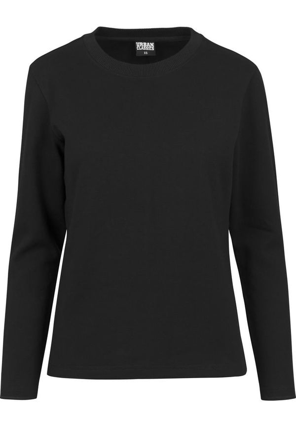 UC Ladies Women's Athletic Interlock Crewneck Black