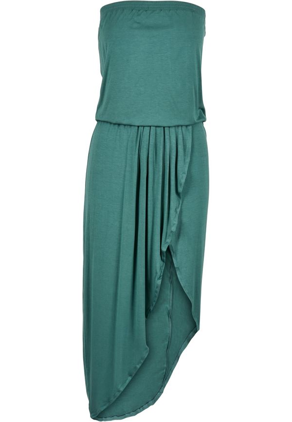 Urban Classics Women's Bandeau Dress Green