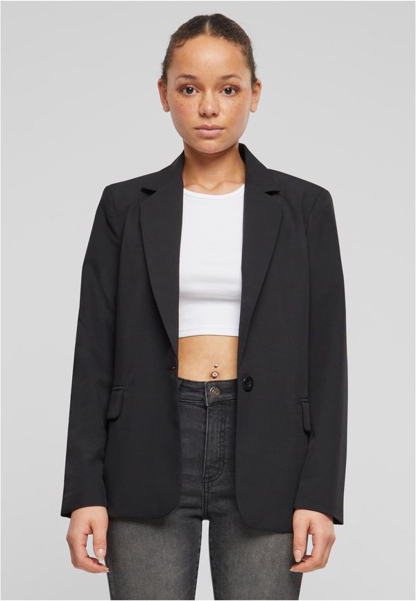 Urban Classics Women's Basic Blazer Black
