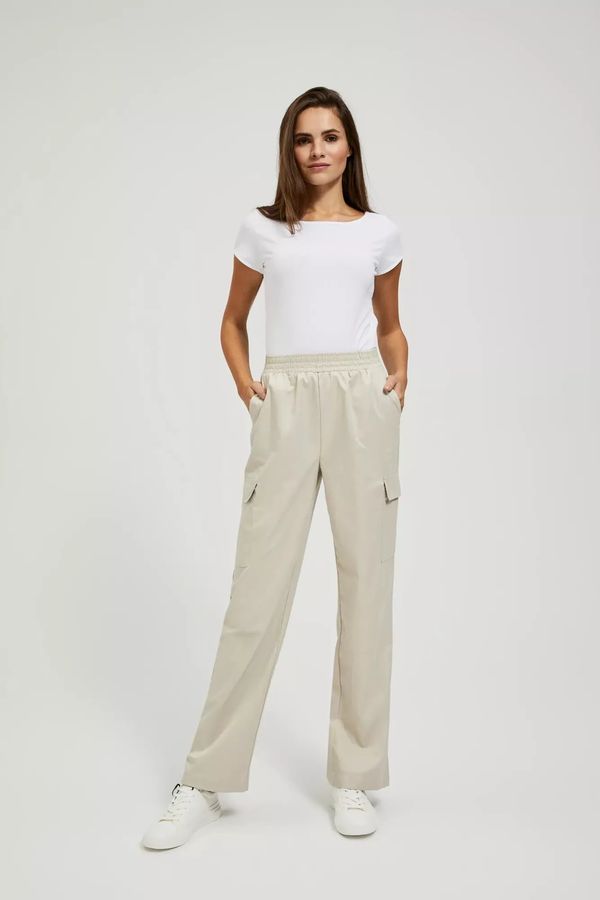 Moodo Women's beige trousers