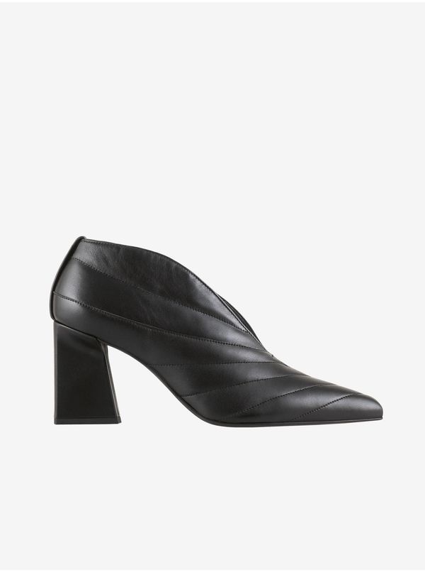 Högl Women's black leather pumps Högl Elle - Women