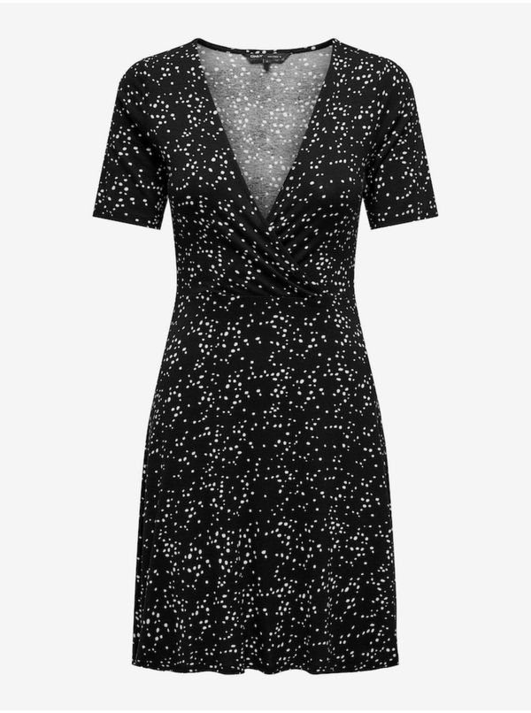 Only Women's black polka dot dress ONLY Verona - Women