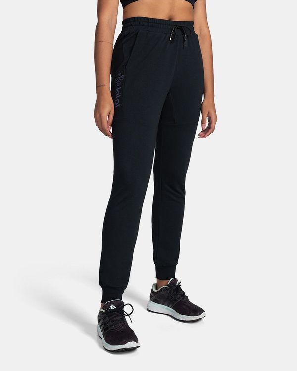 Kilpi Women's black sweatpants Kilpi MATTY