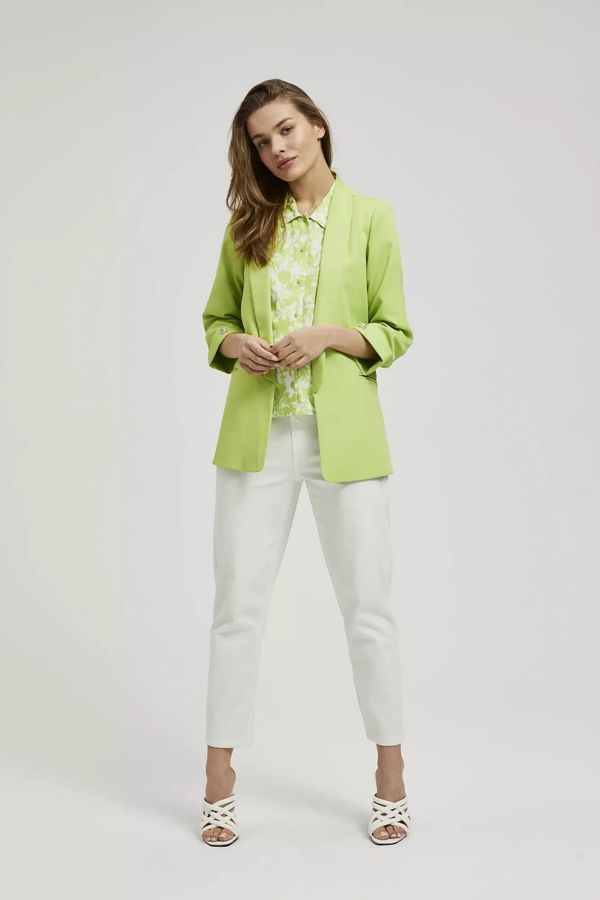 Moodo Women's blazer MOODO - light green