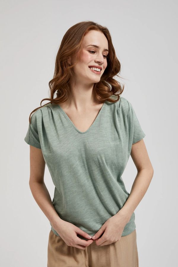 Moodo Women's blouse MOODO - olive