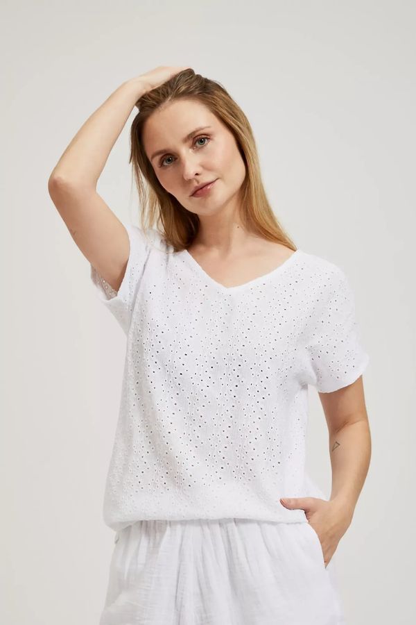 Moodo Women's blouse MOODO - white