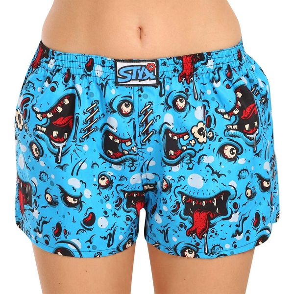 STYX Women's boxer shorts Styx art classic rubber Zombie