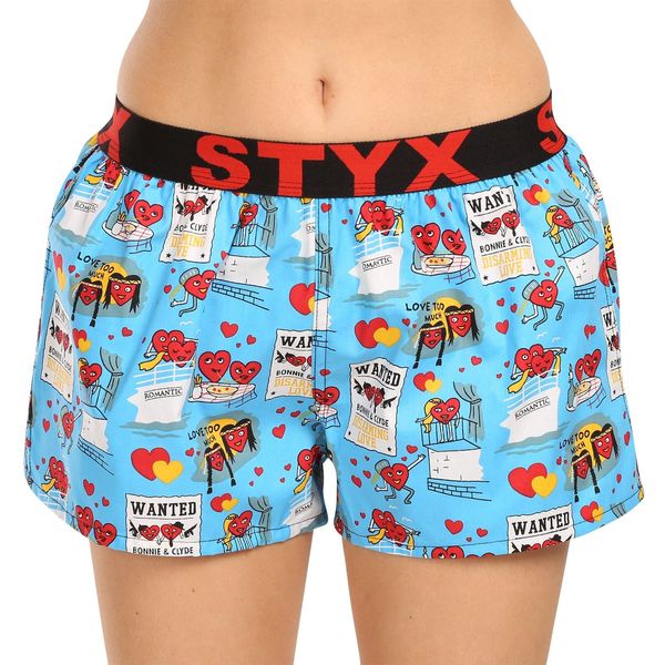 STYX Women's Boxer Shorts Styx Art Sports Rubber Valentine's Day Couples