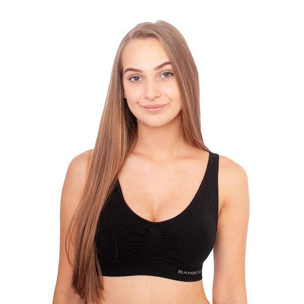 Gina Women's bra Gina bamboo black