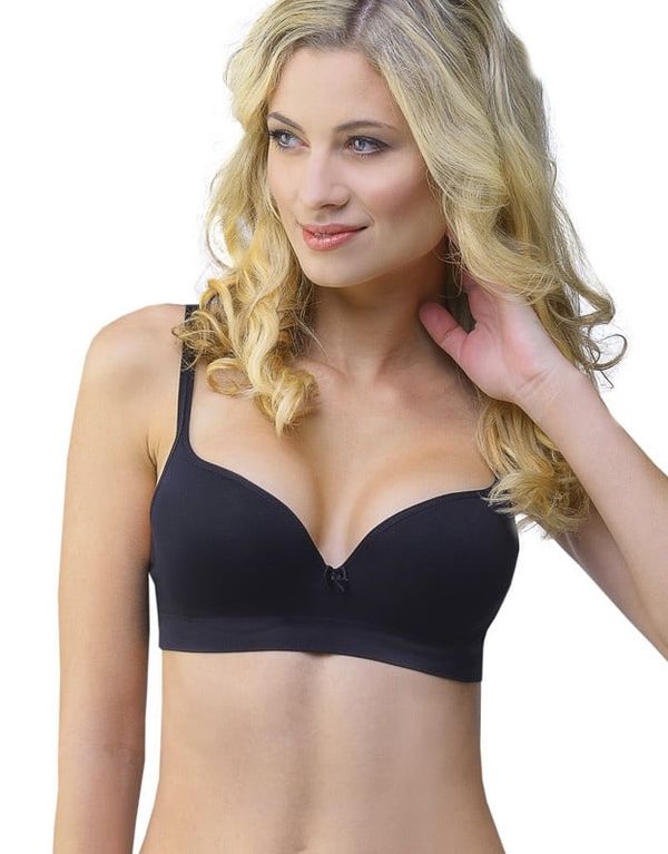 Gina Women's bra Gina reinforced with underwire black