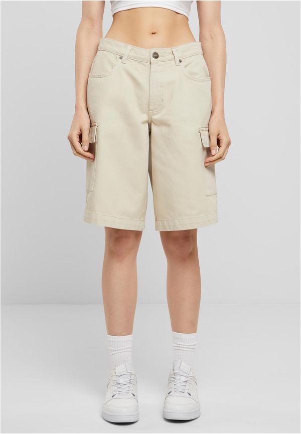 Urban Classics Women's cargo shorts beige