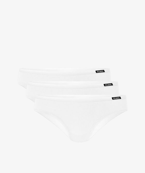 Atlantic Women's classic panties ATLANTIC 3Pack - white