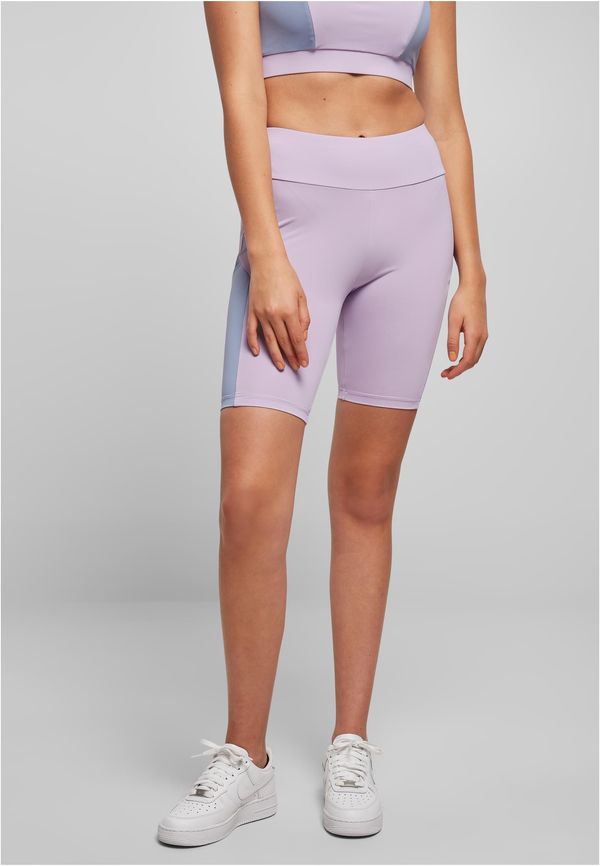 UC Ladies Women's Color Block Cycle Lilac/Violablue Shorts