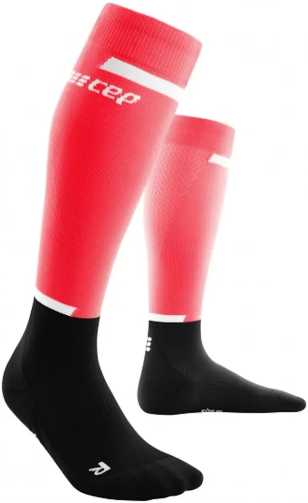 Cep Women's compression knee-high socks CEP 4.0 Pink/Black II