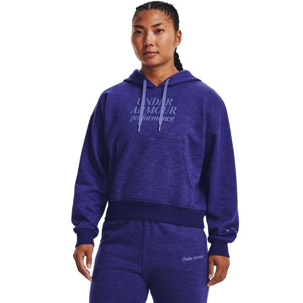 Under Armour Women's cotton sweatshirt Under Armour Essential Script Hoodie