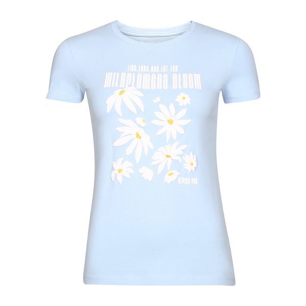 ALPINE PRO Women's cotton T-shirt ALPINE PRO NORDA nantucket breeze variant pc
