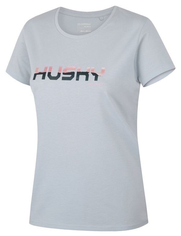 HUSKY Women's cotton T-shirt HUSKY Tee Wild L light grey
