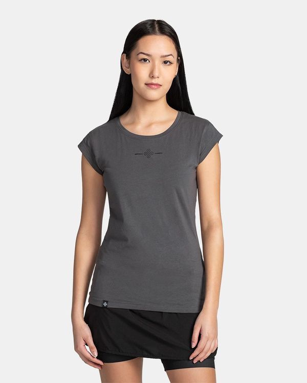 Kilpi Women's cotton T-shirt KILPI LOS-W Dark gray