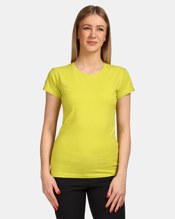 Kilpi Women's cotton T-shirt Kilpi PROMO-W Light green