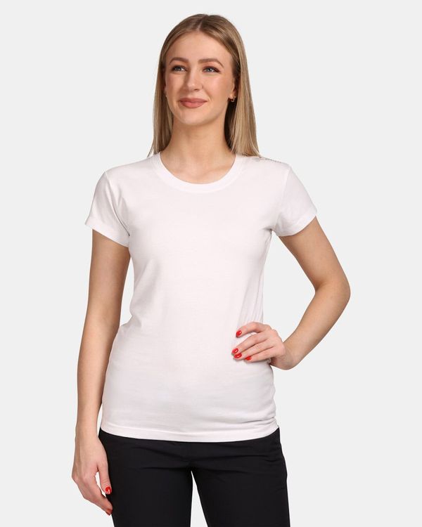 Kilpi Women's cotton T-shirt Kilpi PROMO-W White