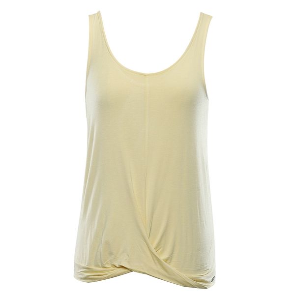 ALPINE PRO Women's cotton tank top ALPINE PRO FILIPA 2 mellow yellow variant ps