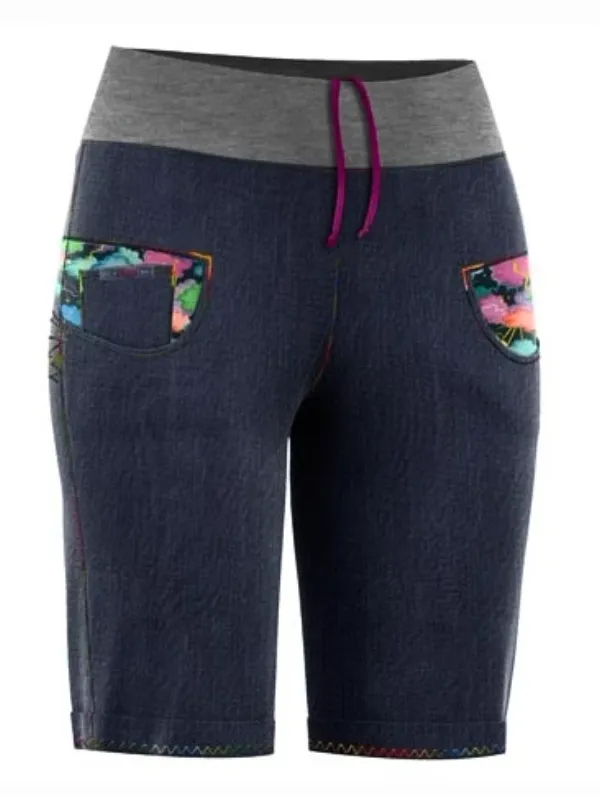 Crazy Idea Women's Crazy Idea Aria Jeans Shorts