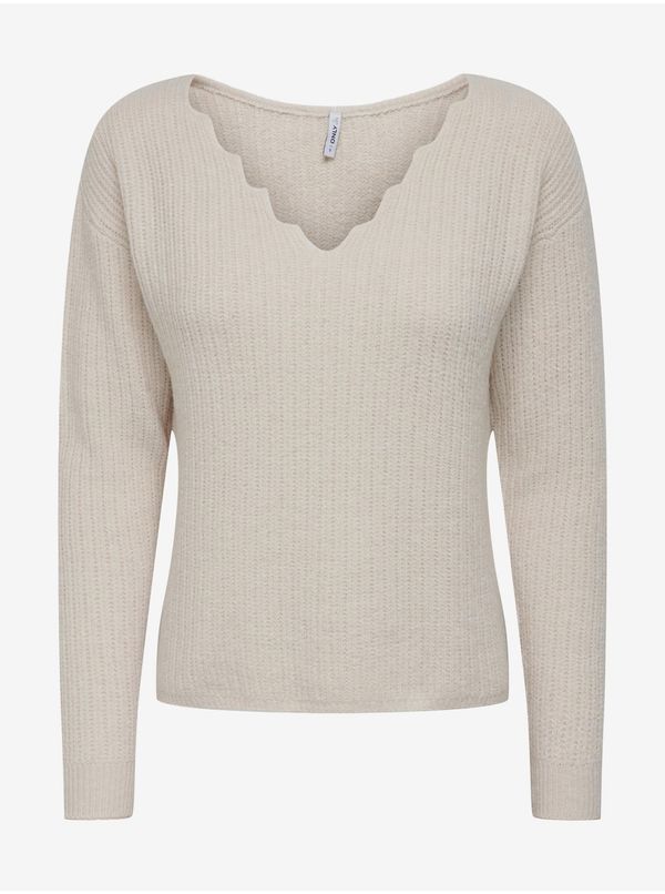 Only Women's cream sweater ONLY Gabriel - Women