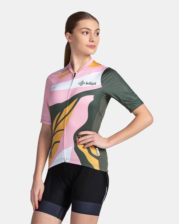 Kilpi Women's cycling jersey KILPI RITAEL-W Dark green
