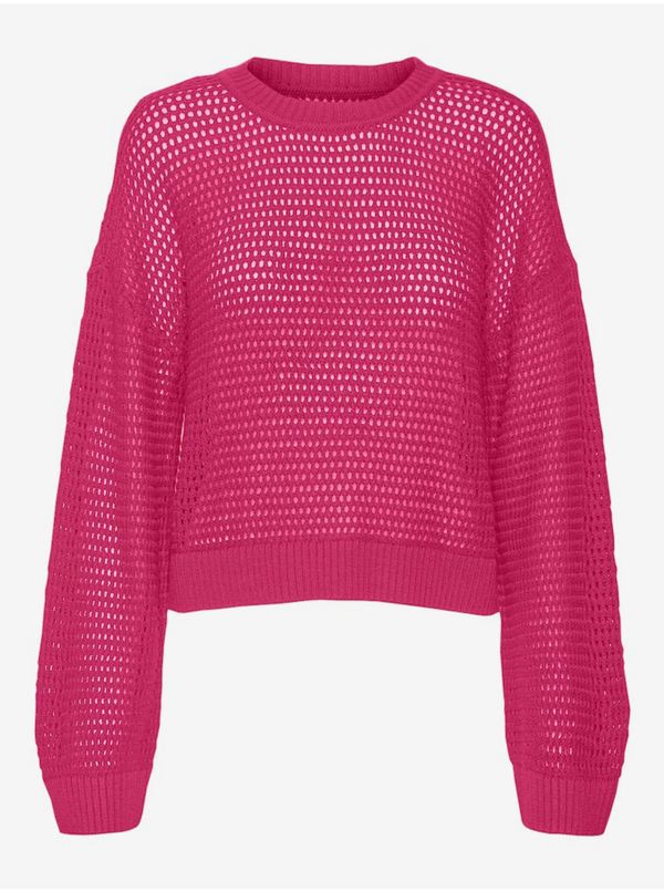 Vero Moda Women's Dark Pink Sweater Vero Moda Madera - Women
