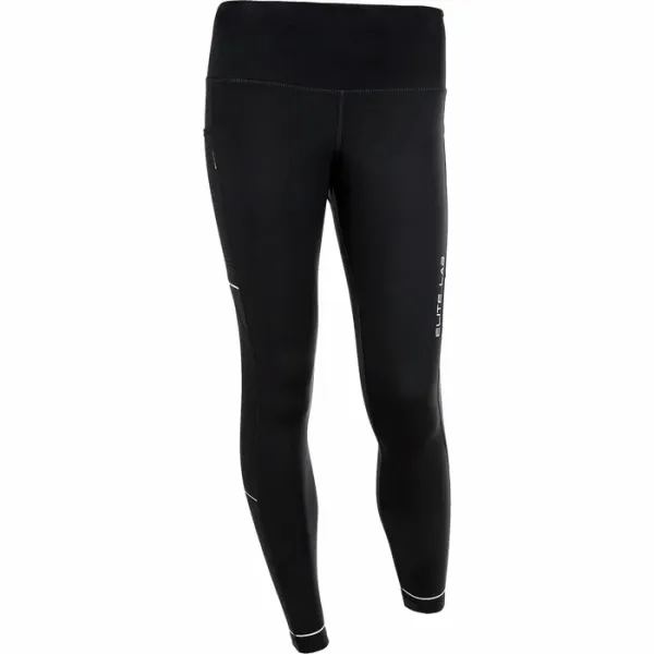 Endurance Women's Endurance Run Elite X1 Winter Tights Leggings - Black, 36