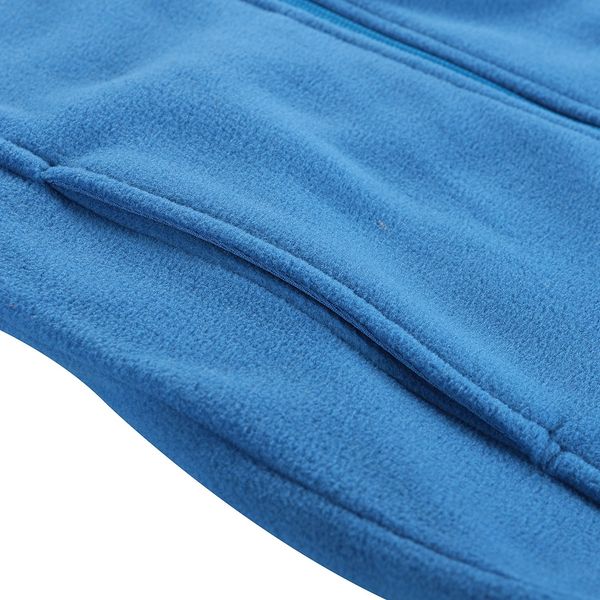 ALPINE PRO Women's fleece sweatshirt ALPINE PRO SIUSA vallarta blue