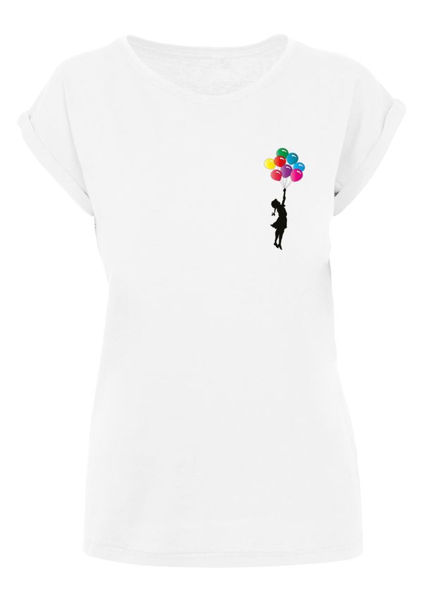 Merchcode Ladies Women's Floating Away T-Shirt White