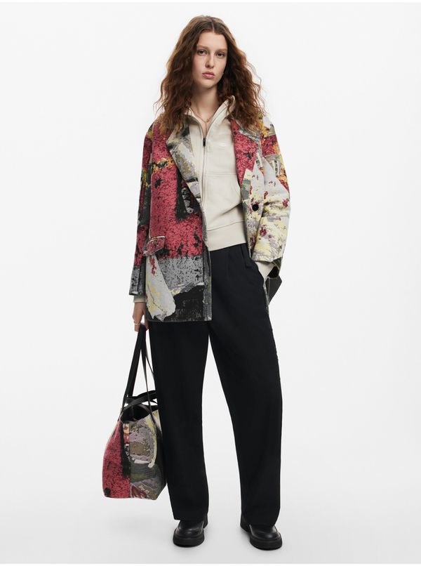 DESIGUAL Women's floral coat Desigual Poster Lacroix - Women