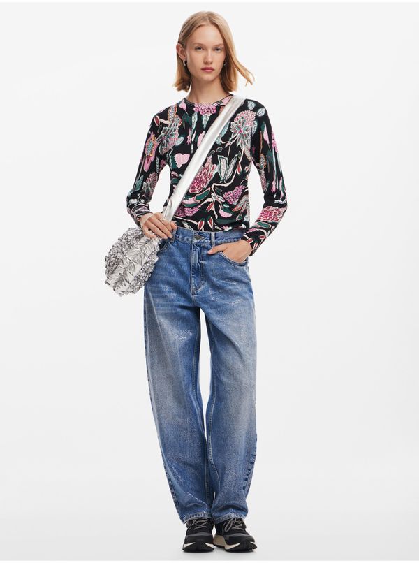 DESIGUAL Women's floral sweater Desigual Manchester - Women's