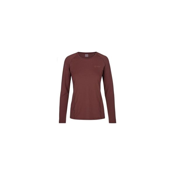 Kilpi Women's functional long-sleeved T-shirt Kilpi LINA-W dark red