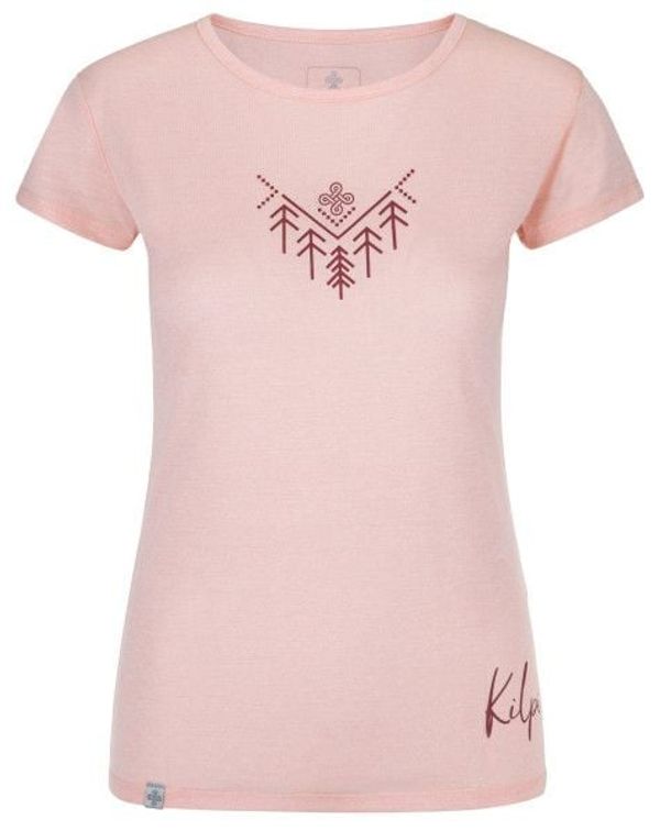 Kilpi Women's functional T-shirt KILPI GAROVE-W light pink