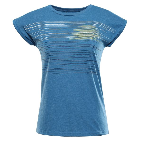 ALPINE PRO Women's functional T-shirt with cool-dry ALPINE PRO GREMA mykonos blue variant pb