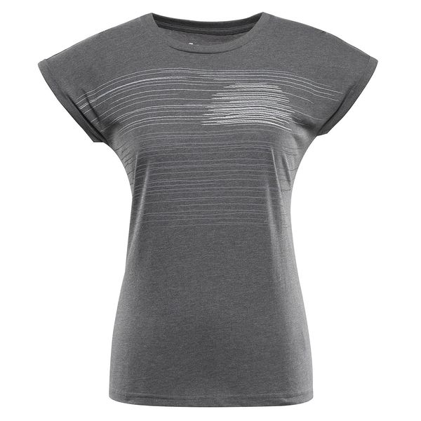 ALPINE PRO Women's functional T-shirt with cool-dry treatment ALPINE PRO GREMA dk. True Gray Variant PB