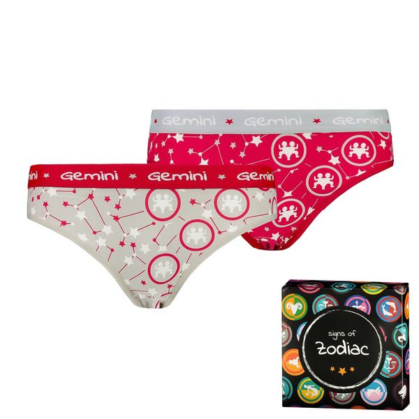 Frogies Women's gaćice Frogies Zodiac Blizanci 2P Gift box