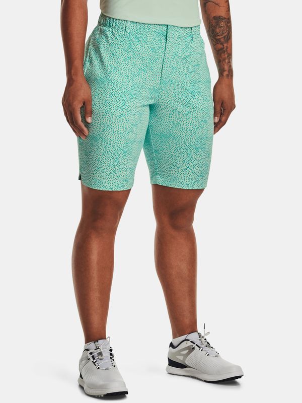 Under Armour Women's green polka dot shorts Under Armour