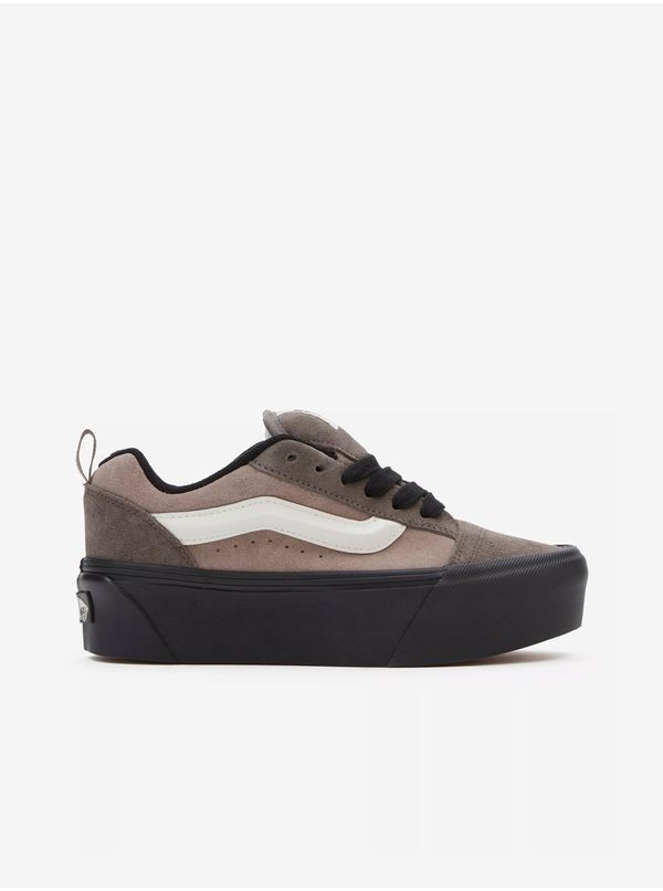 Vans Women's grey suede sneakers VANS Knu Stack - Women's