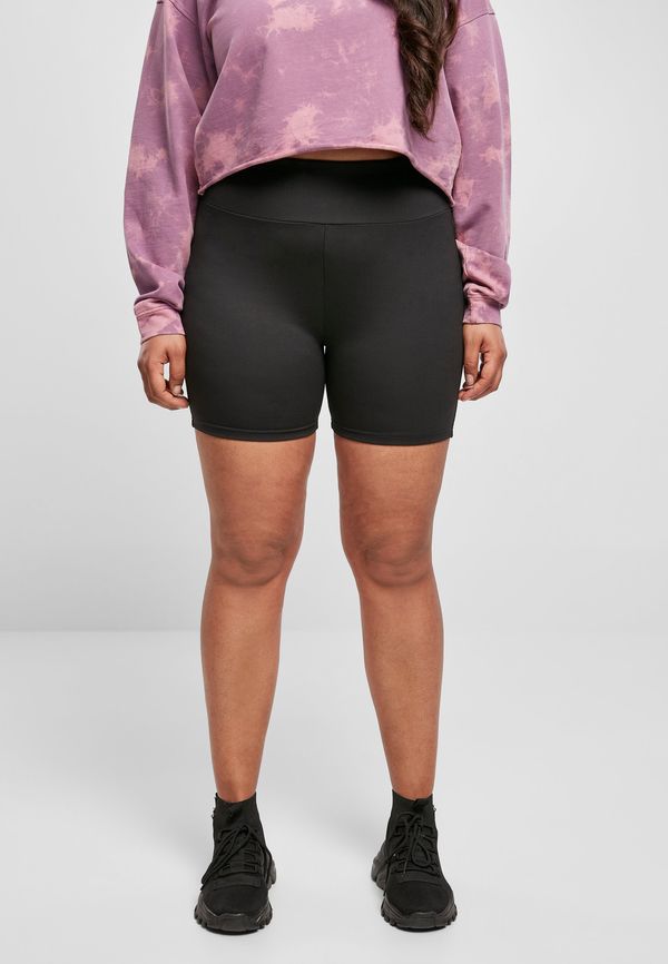 UC Ladies Women's High Waist Short Cycle Hot Pants Black
