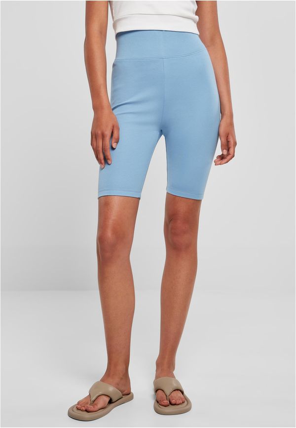 Urban Classics Women's high-waisted cycling shorts horizontblue