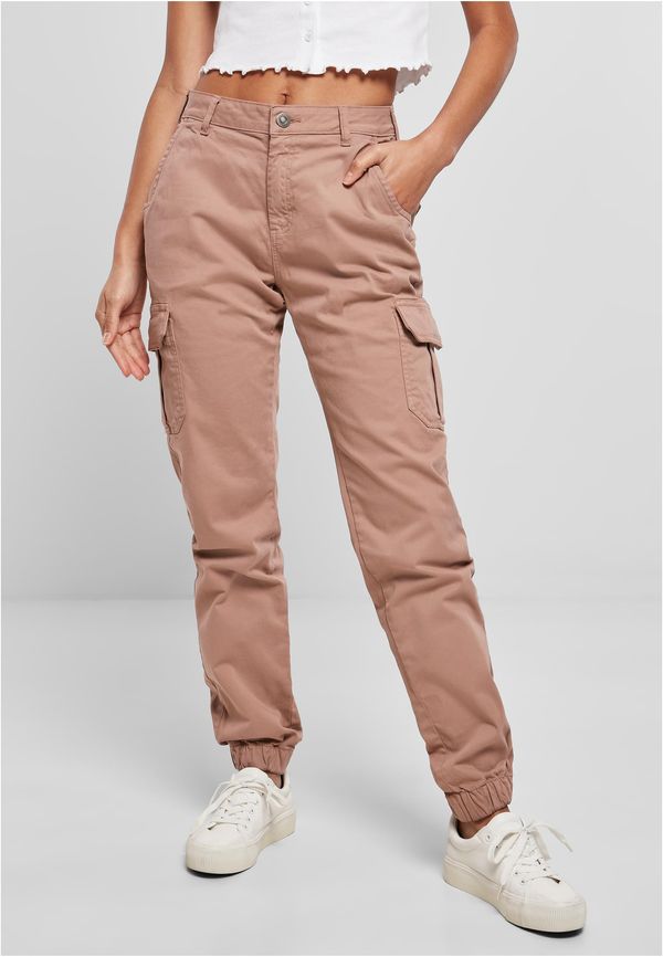 Urban Classics Women's high-waisted dukrose trousers