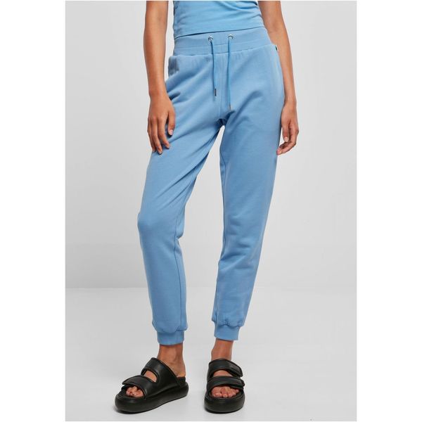 Urban Classics Women's high-waisted organic sweatpants horizontblue