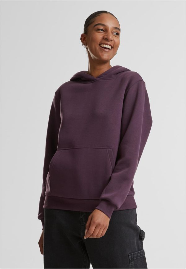 Urban Classics Women's hoodie Fluffy purple