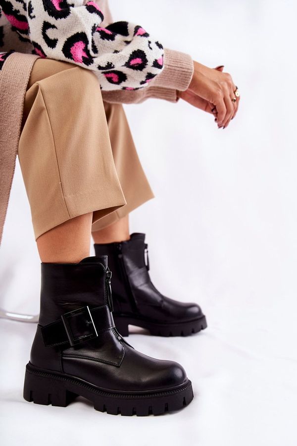 Kesi Women's insulated zippered boots Black Torey