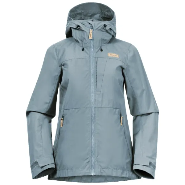 Bergans Women's Jacket Bergans Nordmarka Leaf Light Wind Smoke Blue