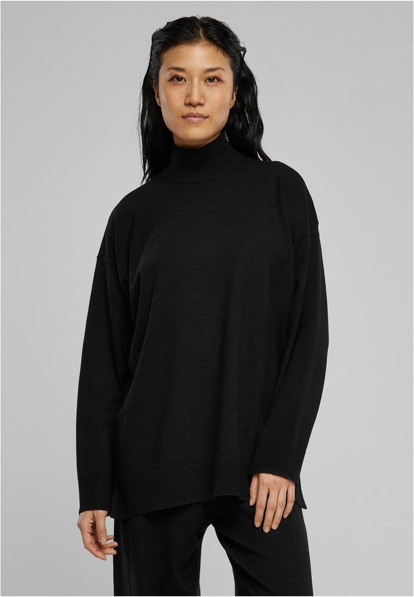 Urban Classics Women's knitted sweater made of eco-viscose black